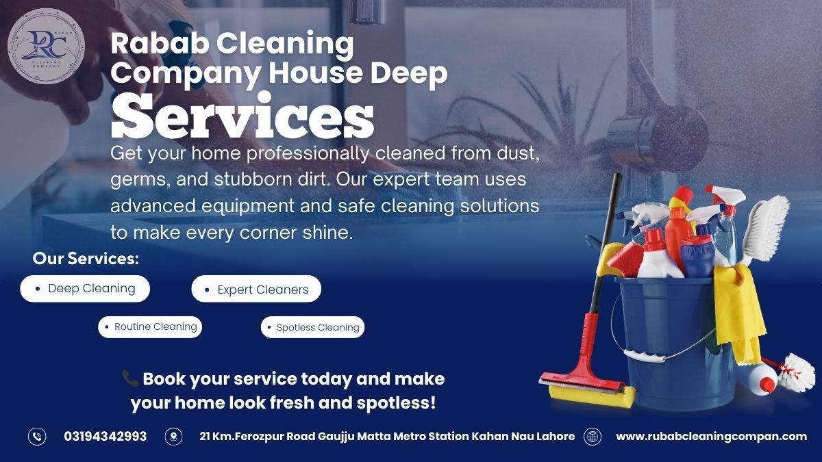 House Deep Cleaning Service in Lahore